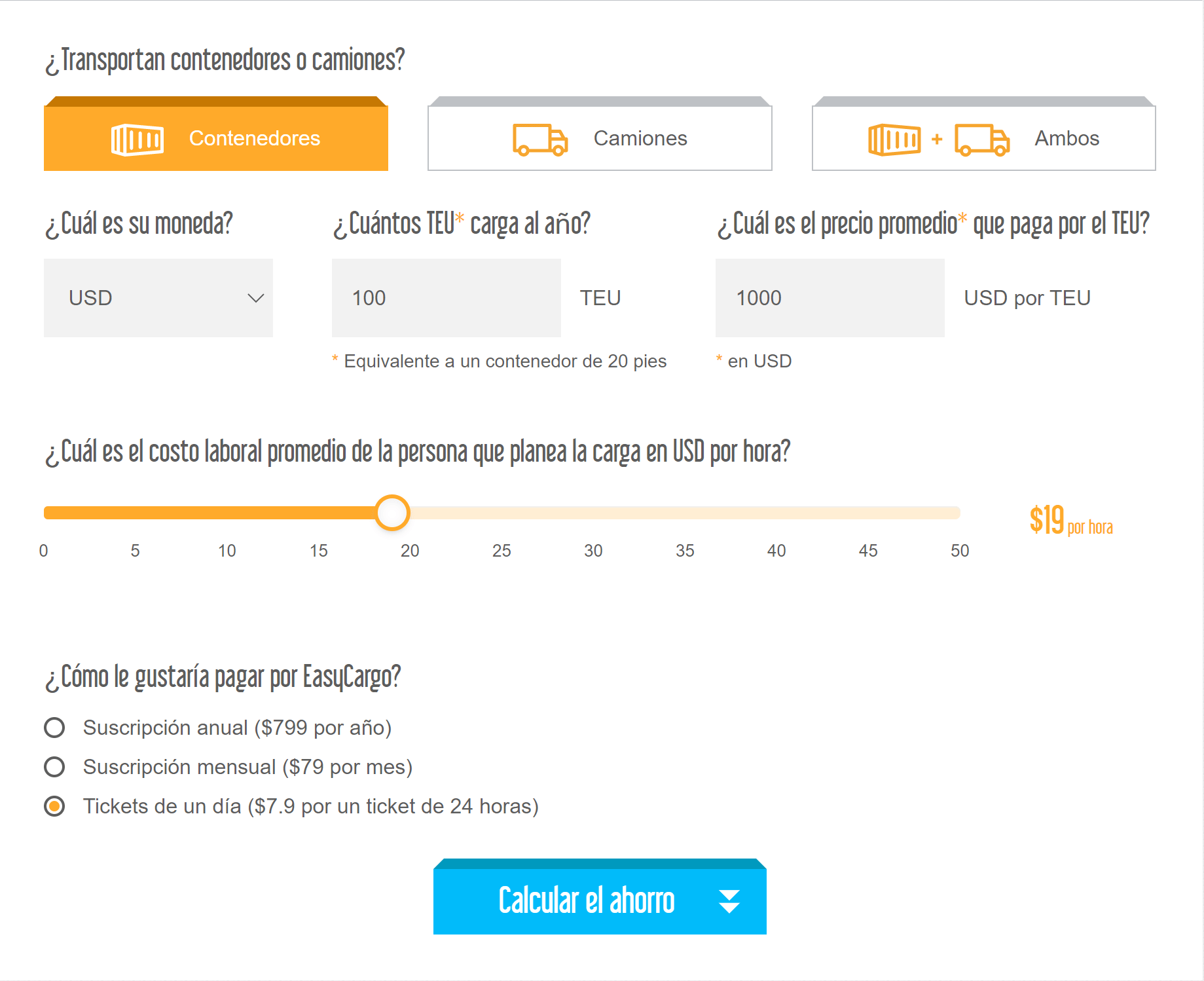 How much can you save calculator new ES